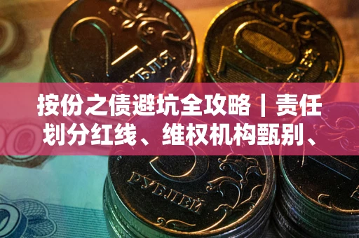 济南按份之债避坑全攻略｜责任划分红线、维权机构甄别、纠纷处理全流程拆解