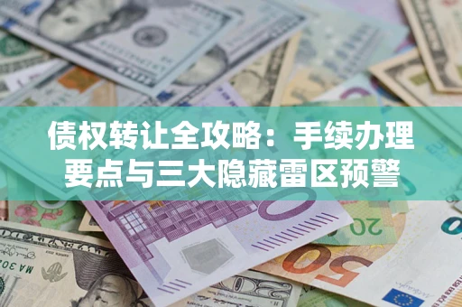 济南债权转让全攻略：手续办理要点与三大隐藏雷区预警