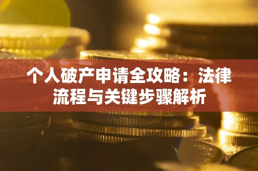 济南个人破产申请全攻略：法律流程与关键步骤解析